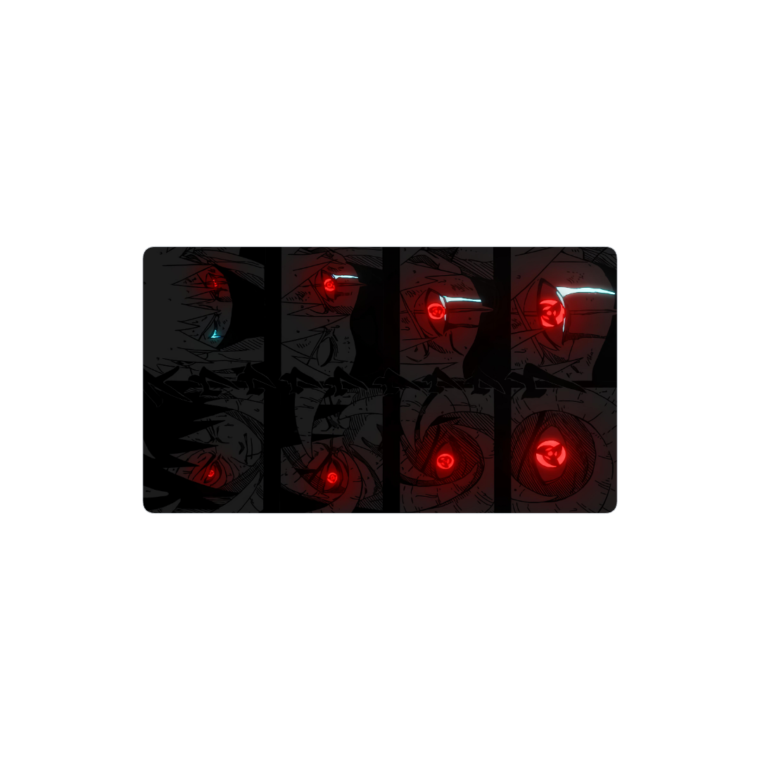 kakashi y obito mangekyo sharingan