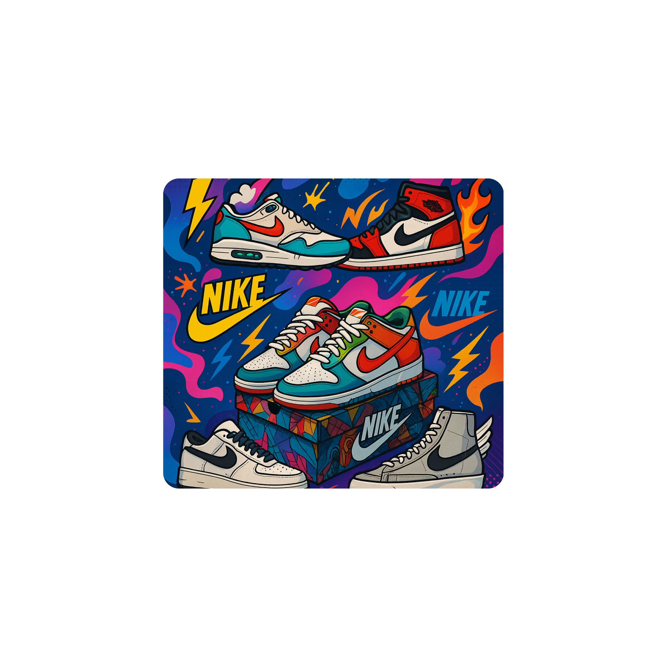 Mousepad nike 60x55 PRO | PERSONALIZADO