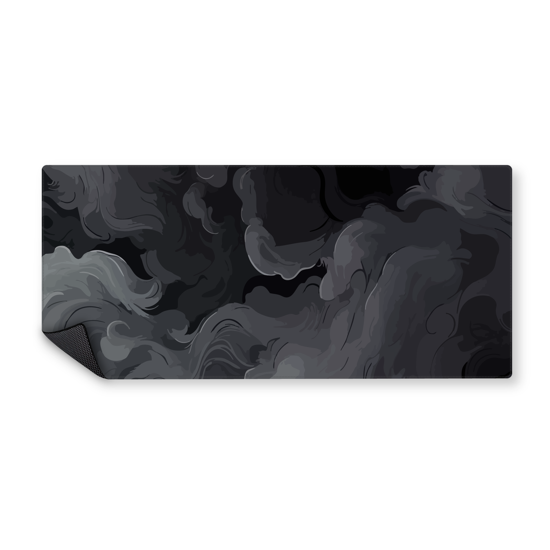 Mousepad nubes negras 90x40 Classic | PERSONALIZADO