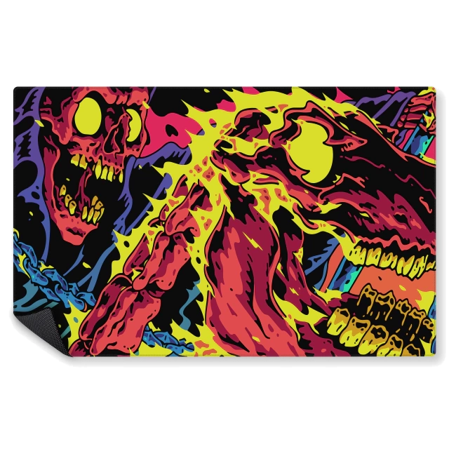 Mousepad Zombie Rider | MGMGAMERS