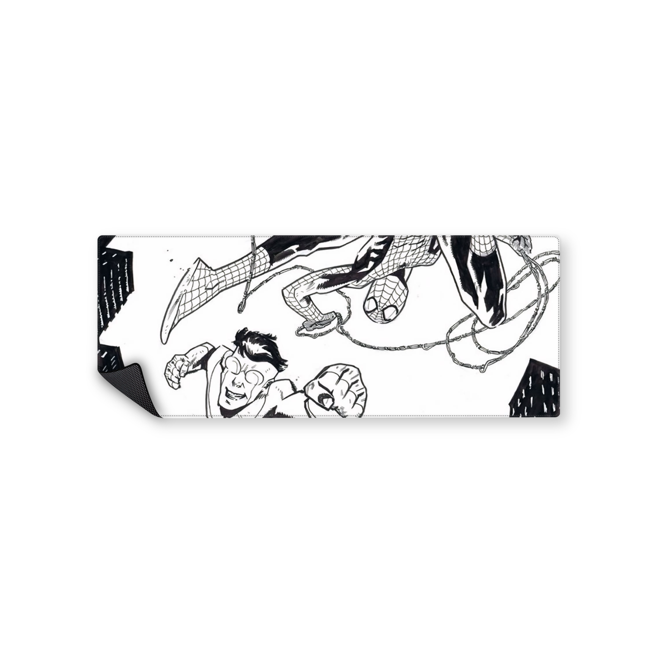 Mousepad para el gordo fan de spidermaninvincible 82x32 Classic | PERSONALIZADO