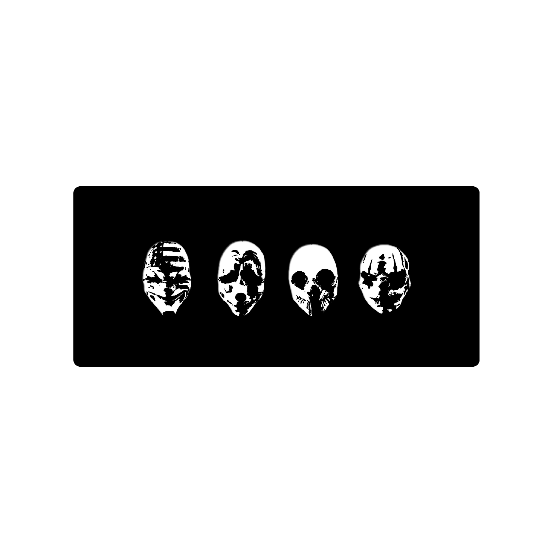 Mousepad payday 2 80x35 PRO | PERSONALIZADO