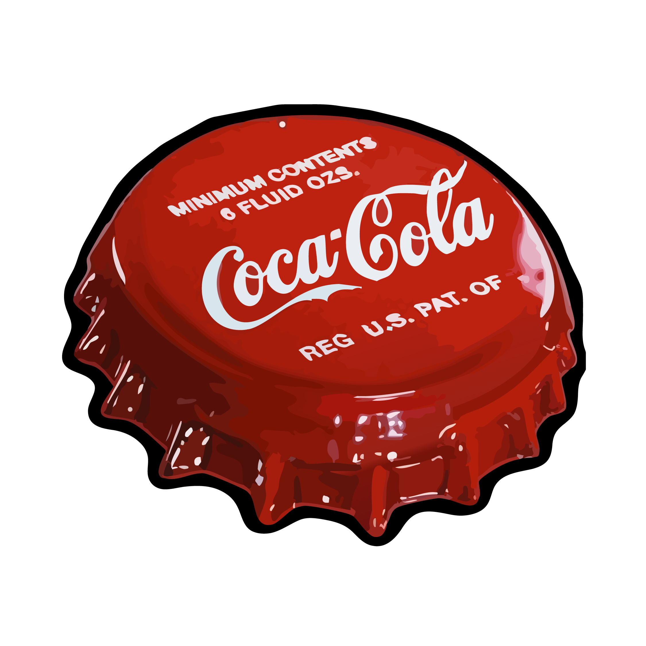 Alfombra para piso 80x70 | Coca Cola