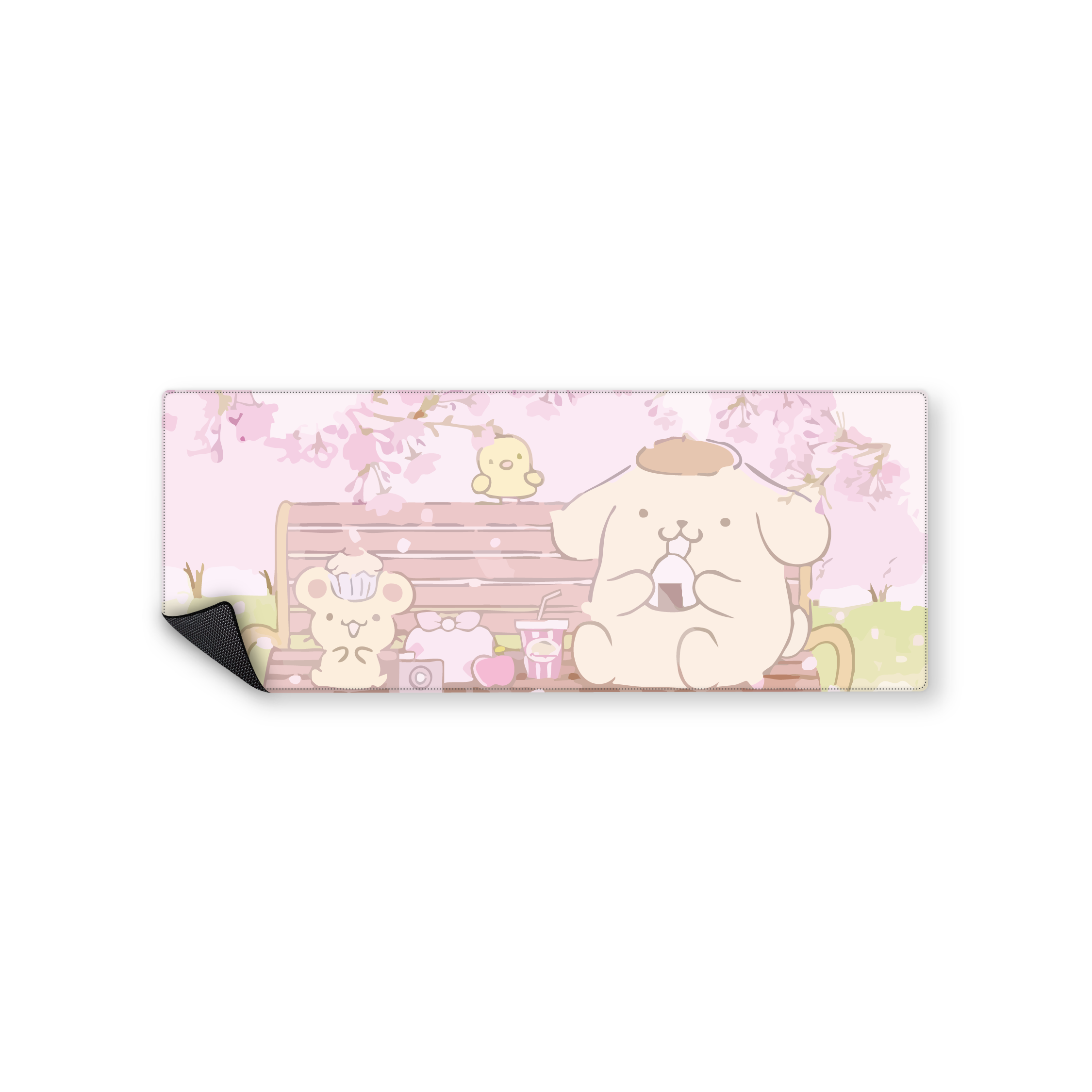 Mousepad pompompurin con sus amigos 82x32 Classic | PERSONALIZADO