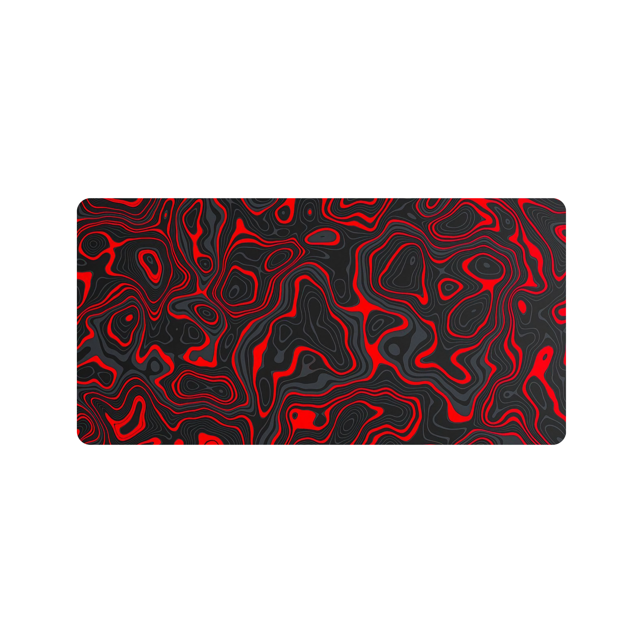Mousepad red and blac 100x50 Classic | PERSONALIZADO
