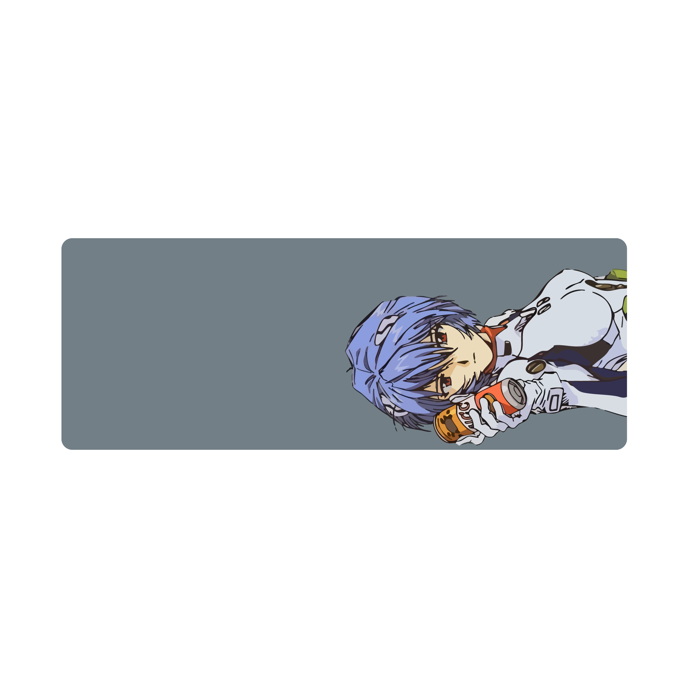 Mousepad rei ayanami 2 82x30 Classic | PERSONALIZADO