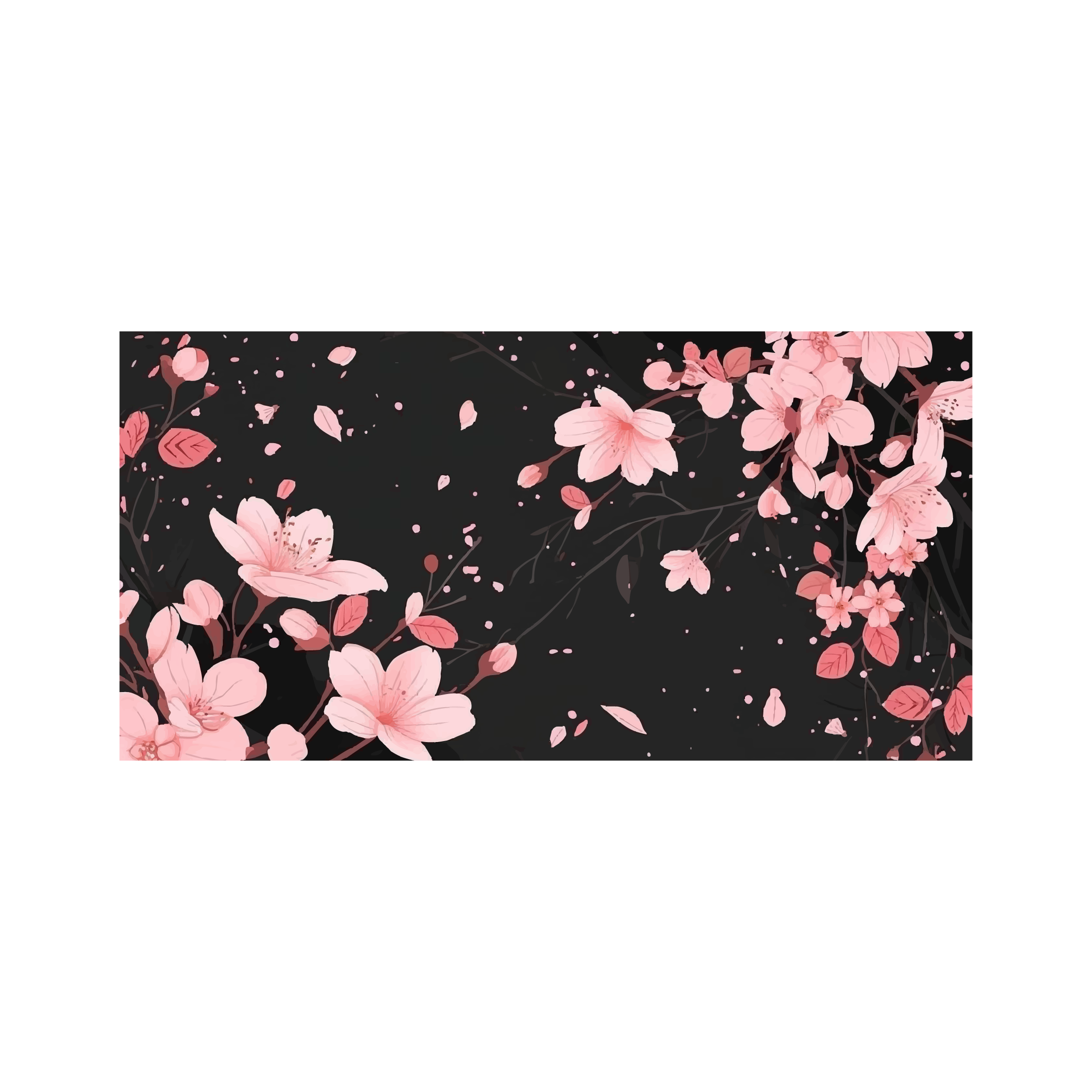 Mousepad sakura 120x60 PRO | PERSONALIZADO