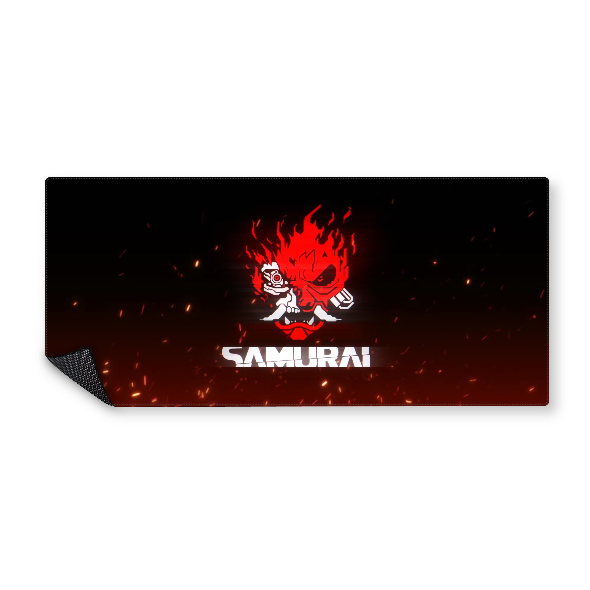 Mousepad samurai cyberpunk 90x40 PRO | PERSONALIZADO