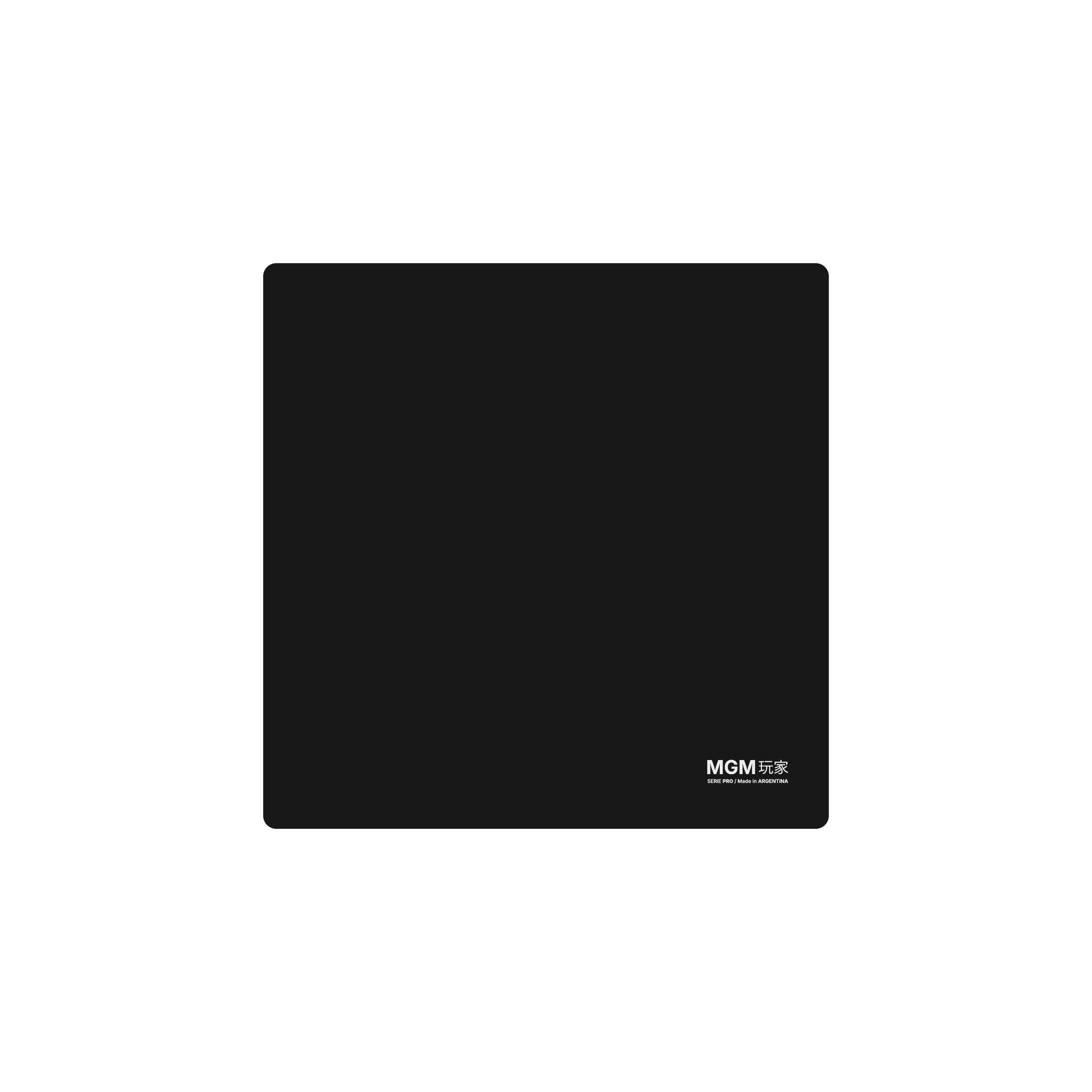 Mousepad serie pro black 50x50 PRO | PERSONALIZADO