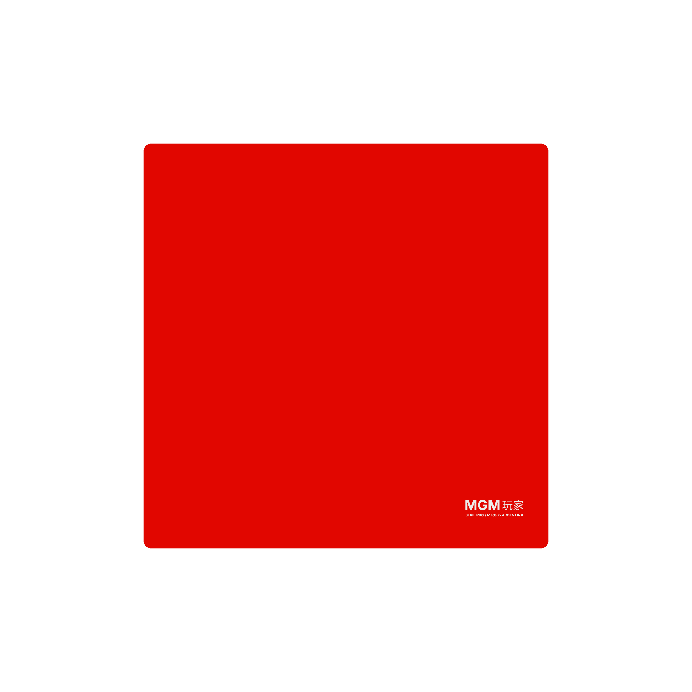 Mousepad serie pro red 50x50 PRO | PERSONALIZADO