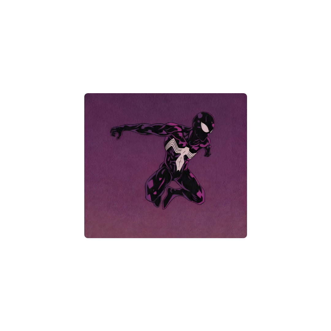 Mockup Mousepad Spidervenom-morado 45x40 PRO | PERSONALIZADO