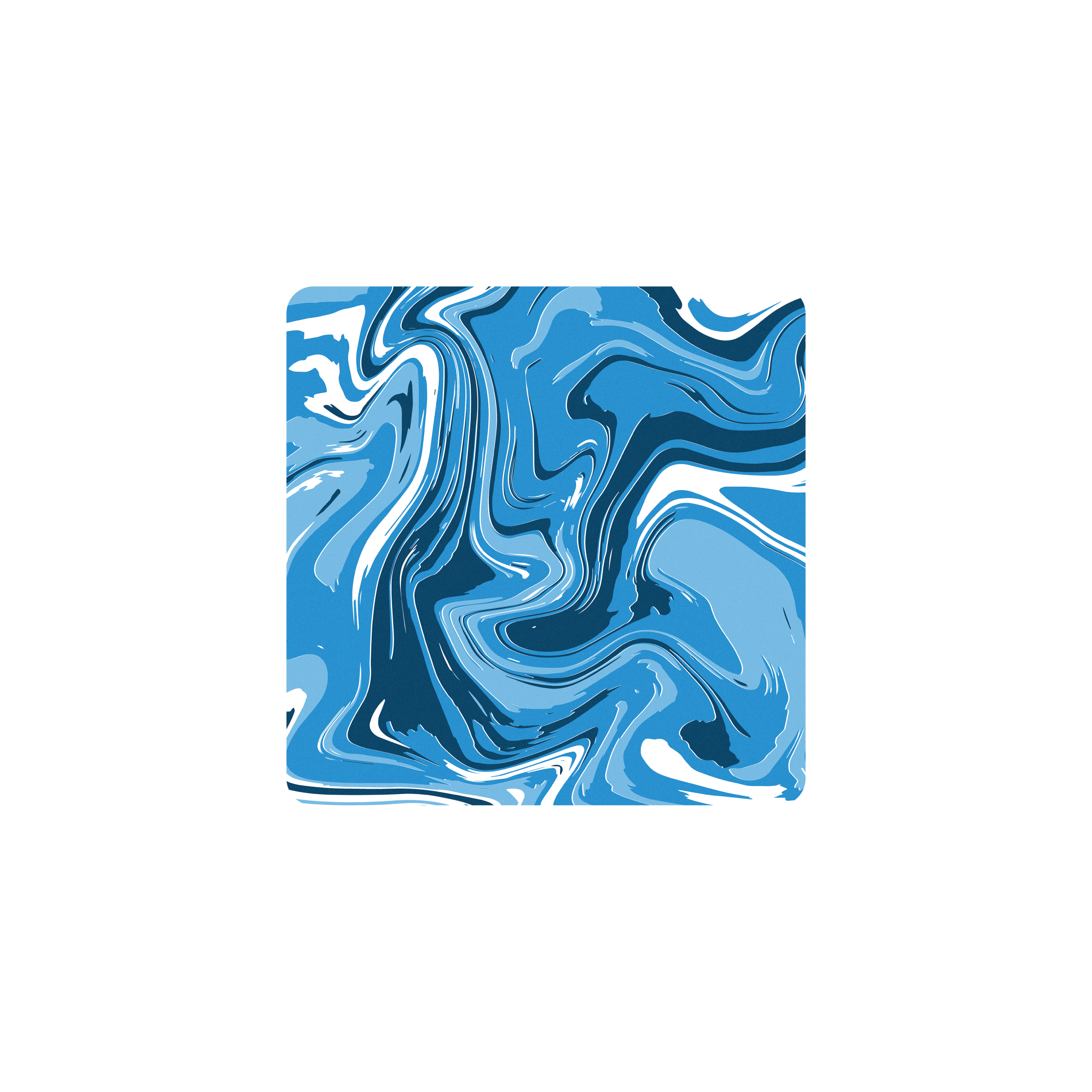 Mousepad tonos azules y celestes bien fachero 50x50 PRO | PERSONALIZADO