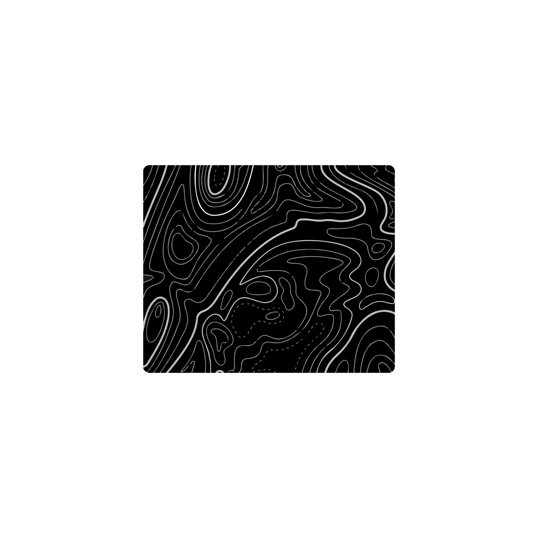 Mousepad topografia 30x25 PRO | PERSONALIZADO