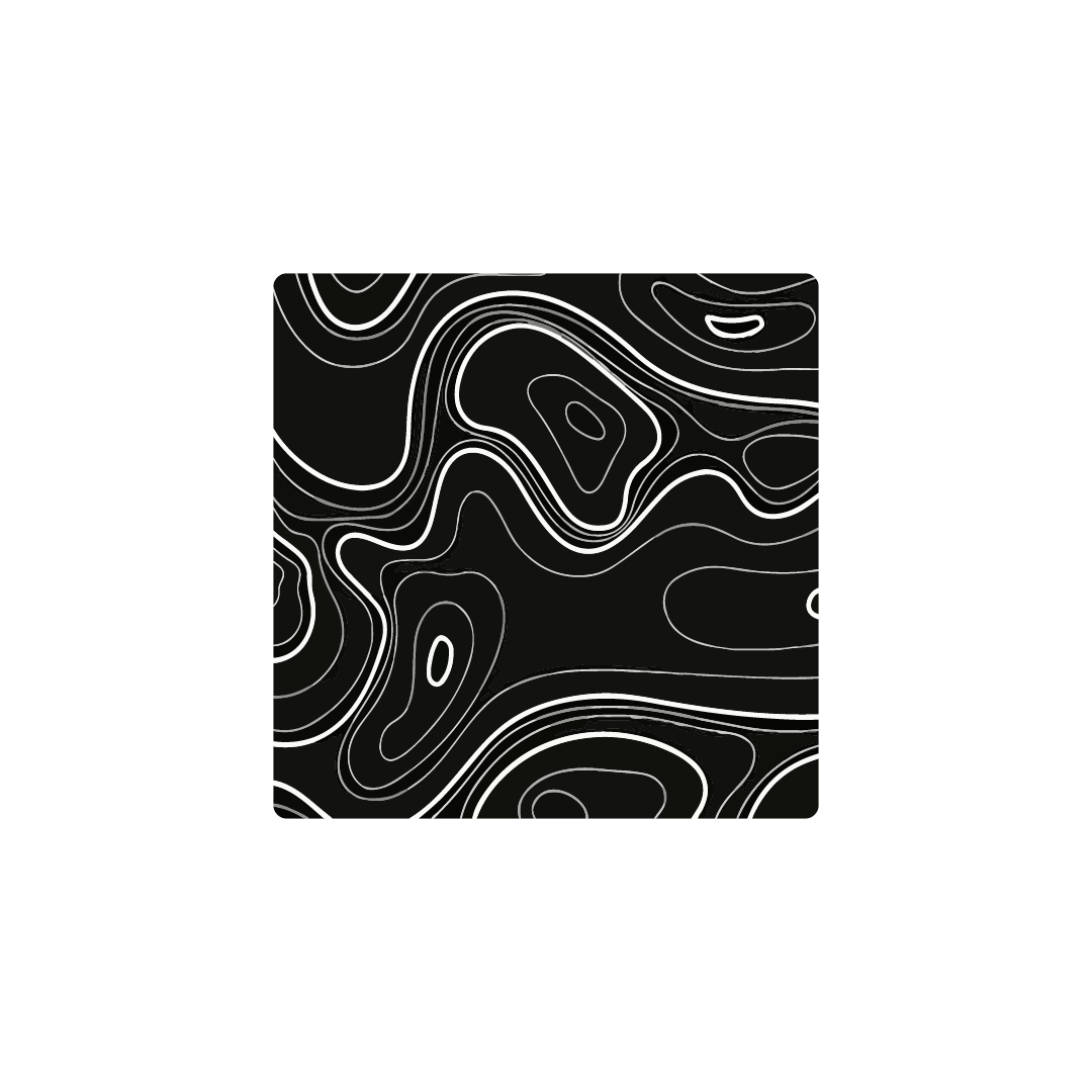 Mousepad topografico 40x40 PRO | PERSONALIZADO