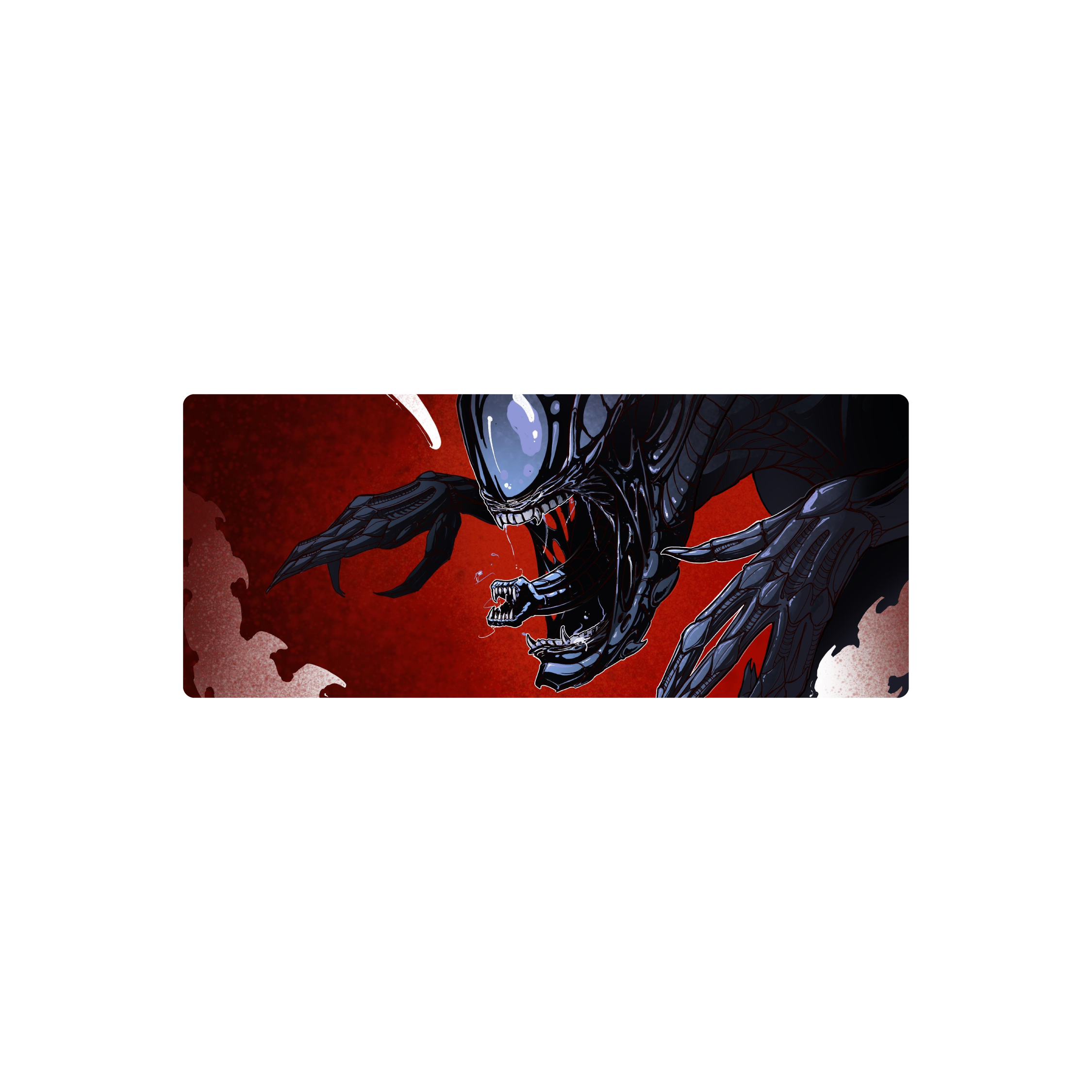 Mousepad xenomorph 85x35 Classic | PERSONALIZADO